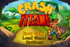 Crash of the Titans GBA Screenshot Screenshot 1