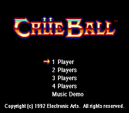 Crue Ball screen shot 1 1