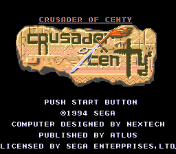 Crusader of Centy Genesis Screenshot Screenshot 1