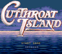 Cutthroat Island Genesis Screenshot Screenshot 1