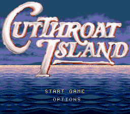 Cutthroat Island Genesis Screenshot 1