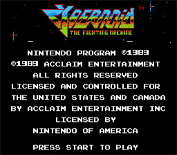 Cybernoid NES Screenshot 1