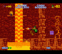 Daffy Duck The Marvin Missions SNES Screenshot 3