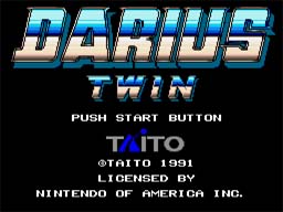 Darius Twin SNES Screenshot Screenshot 1