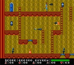 Dash Galaxy NES Screenshot Screenshot 2