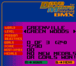 Dave Mirra Freestyle BMX screen shot 4 4