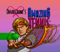 David Crane's Amazing Tennis SNES Screenshot Screenshot 1