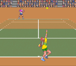 David Crane's Amazing Tennis SNES Screenshot 4