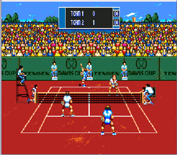 Davis Cup Tennis Genesis Screenshot Screenshot 4