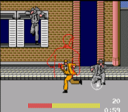 Dead Angle Master System Screenshot 2