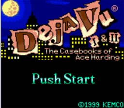 Deja Vu 1 & 2 GBC Screenshot Screenshot 1