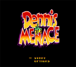 Dennis the Menace SNES Screenshot Screenshot 1