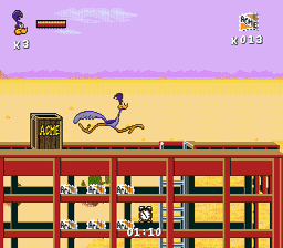 Desert Demolition Starring Road Runner and Wile E. Coyote Genesis Screenshot 2