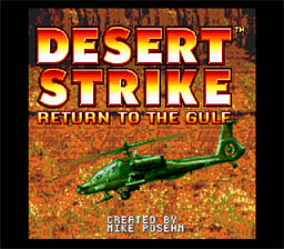 Desert Strike: Return to the Gulf Super Nintendo Screenshot 1