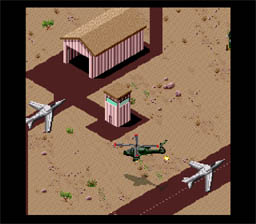 Desert Strike: Return to the Gulf SNES Screenshot 2