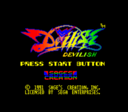 Devilish Gamegear Screenshot 1