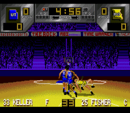 Dick Vitale's Awesome Baby! College Hoops Genesis Screenshot Screenshot 3