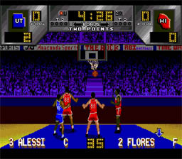 Dick Vitale's Awesome Baby! College Hoops Genesis Screenshot Screenshot 2