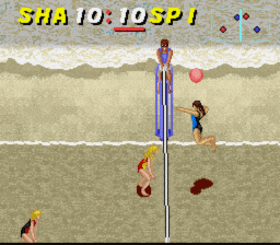 Dig & Spike Volleyball SNES Screenshot Screenshot 4