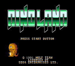 Dino Land Genesis Screenshot 1