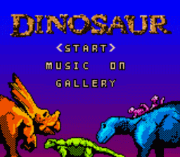 Dinosaur GBC Screenshot Screenshot 1