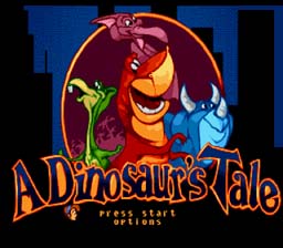 We're Back! A Dinosaur's Tale Genesis Screenshot Screenshot 1