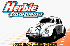 Disney's Herbie Fully Loaded GBA Screenshot Screenshot 1