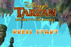 Disney's Tarzan Return to the Jungle GBA Screenshot Screenshot 1