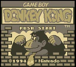 Donkey Kong Gameboy Screenshot 1