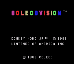 Donkey Kong Jr. Coleco Screenshot 1