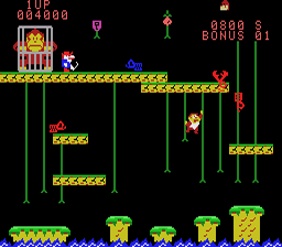 Donkey Kong Jr. Colecovision Screenshot 2