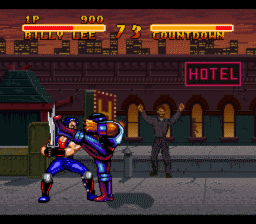 Double Dragon 5: The Shadow Falls SNES Screenshot 3
