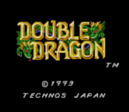 Double Dragon Sega GameGear Screenshot 1