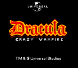 Dracula Crazy Vampire GBC Screenshot Screenshot 1