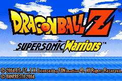 Dragon Ball Z Supersonic Warriors screen shot 1 1
