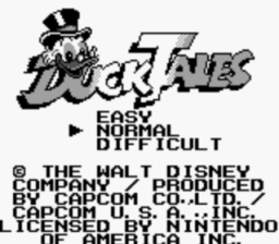 Duck Tales Gameboy Screenshot 1