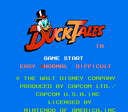 Duck Tales NES Screenshot 1