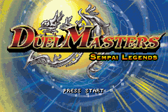 Duel Masters Sempai Legends GBA Screenshot Screenshot 1