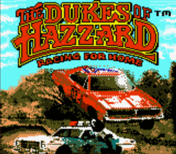 Dukes of Hazzard Racing for Home GBC Screenshot Screenshot 1