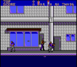 E-SWAT Master System Screenshot 2