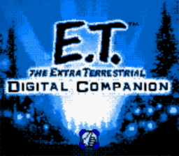 E.T. The Extra-Terrestrial Digital Companion GBC Screenshot Screenshot 1