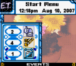 E.T. The Extra-Terrestrial Digital Companion Gameboy/Gameboy Color Screenshot 2