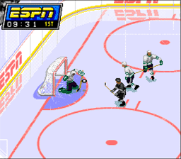 ESPN National Hockey Night SNES Screenshot 2