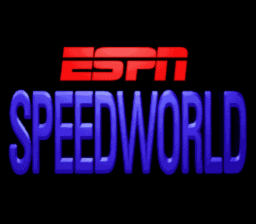 ESPN Speed World Genesis Screenshot Screenshot 1