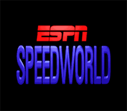 ESPN Speedworld SNES Screenshot Screenshot 1