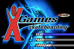 ESPN X Games Skateboarding GBA Screenshot Screenshot 1