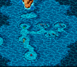 A screen of the map early on