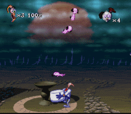 Earthworm Jim 2 SNES Screenshot Screenshot 4