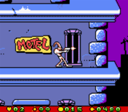 Earthworm Jim Menace 2 the Galaxy GBC Screenshot Screenshot 2