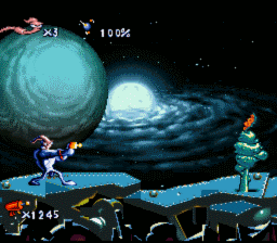 Earthworm Jim SNES Screenshot Screenshot 3